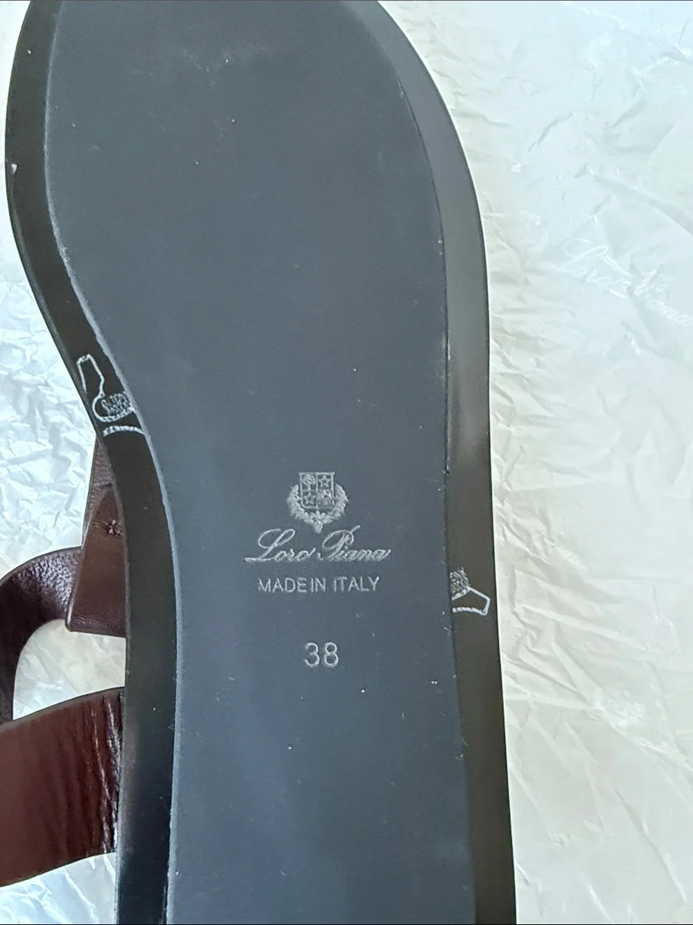 Loro Piana T-Strap Sandals for Women